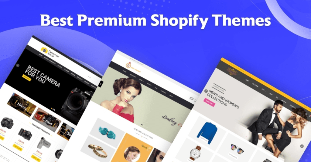Top 6 of the best premium Shopify themes, hand-picked by Slash Themes