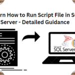 Learn How to Run Script File in SQL Server – Detailed Guidance