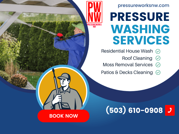 Why Should You Choose PressureWorks NW as a Portland Pressure Washer?