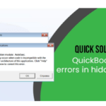 Resolving QuickBooks Compile Error in Hidden Module