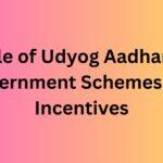 Role of Udyog Aadhar in Government Schemes and Incentives