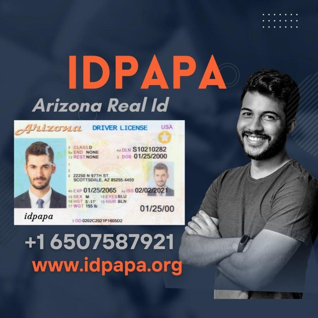 Desert State Authenticity: Buy the Best AZ Real ID from IDPAPA!