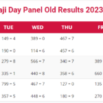 Decoding the Balaji Day Panel Chart: An In-depth Analysis of the Numbers
