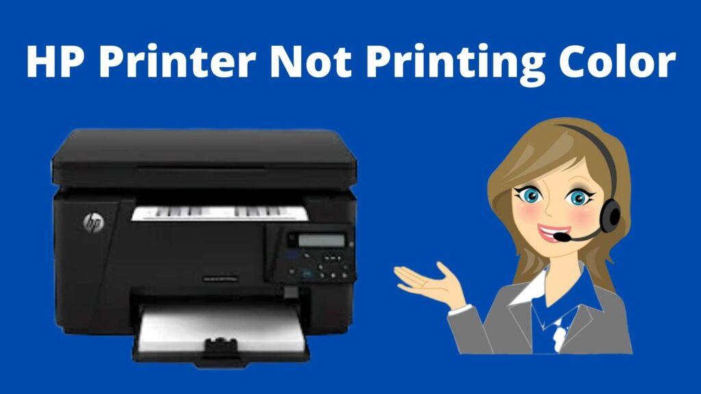 Get a about how to resolve hp black ink not printing