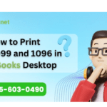 How To Print Form 1099 And 1096 In QuickBooks Desktop?