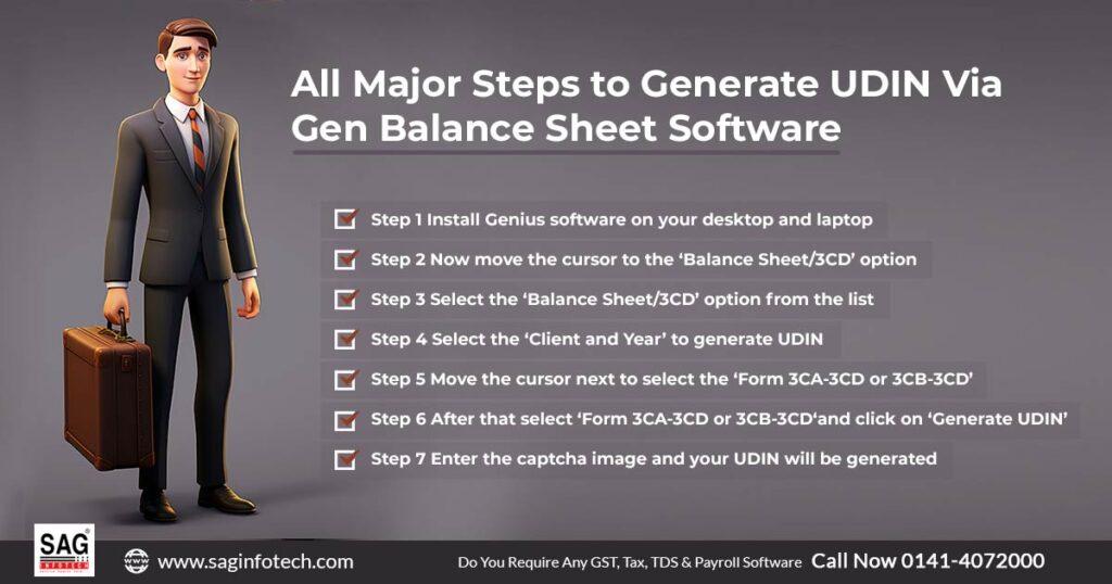 How Quickly You Can Generate UDIN By Gen Bal Software