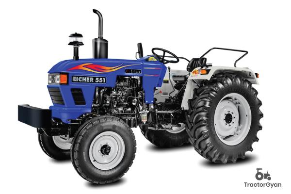 Eicher 551 HP Price, Specification, & Review – Tractorgyan